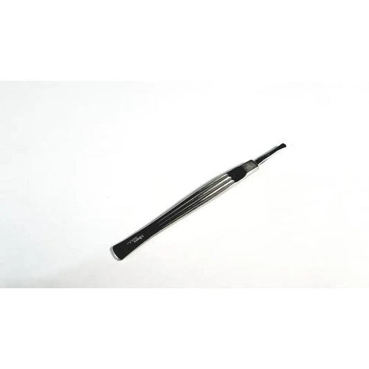 Black and silver metal storz cottle nasal knife instrument with sleek curved design for surgical ent precision use