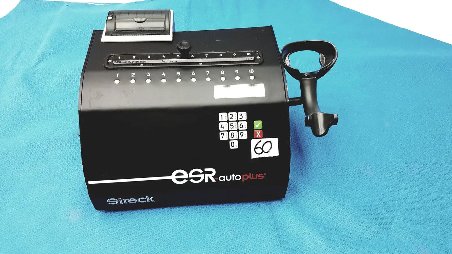 Reuse Medical Streck ESR-Auto Plus 506 Sedimentation Rate Analyzer Centrifuge Tubes, second-hand product photo 1
