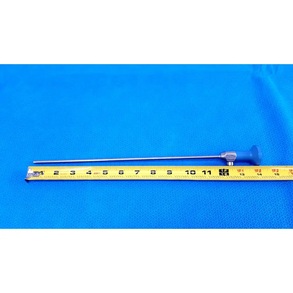 Silver ideal eyes 5mm autoclavable surgical endoscope with blue ergonomic handle for medical use