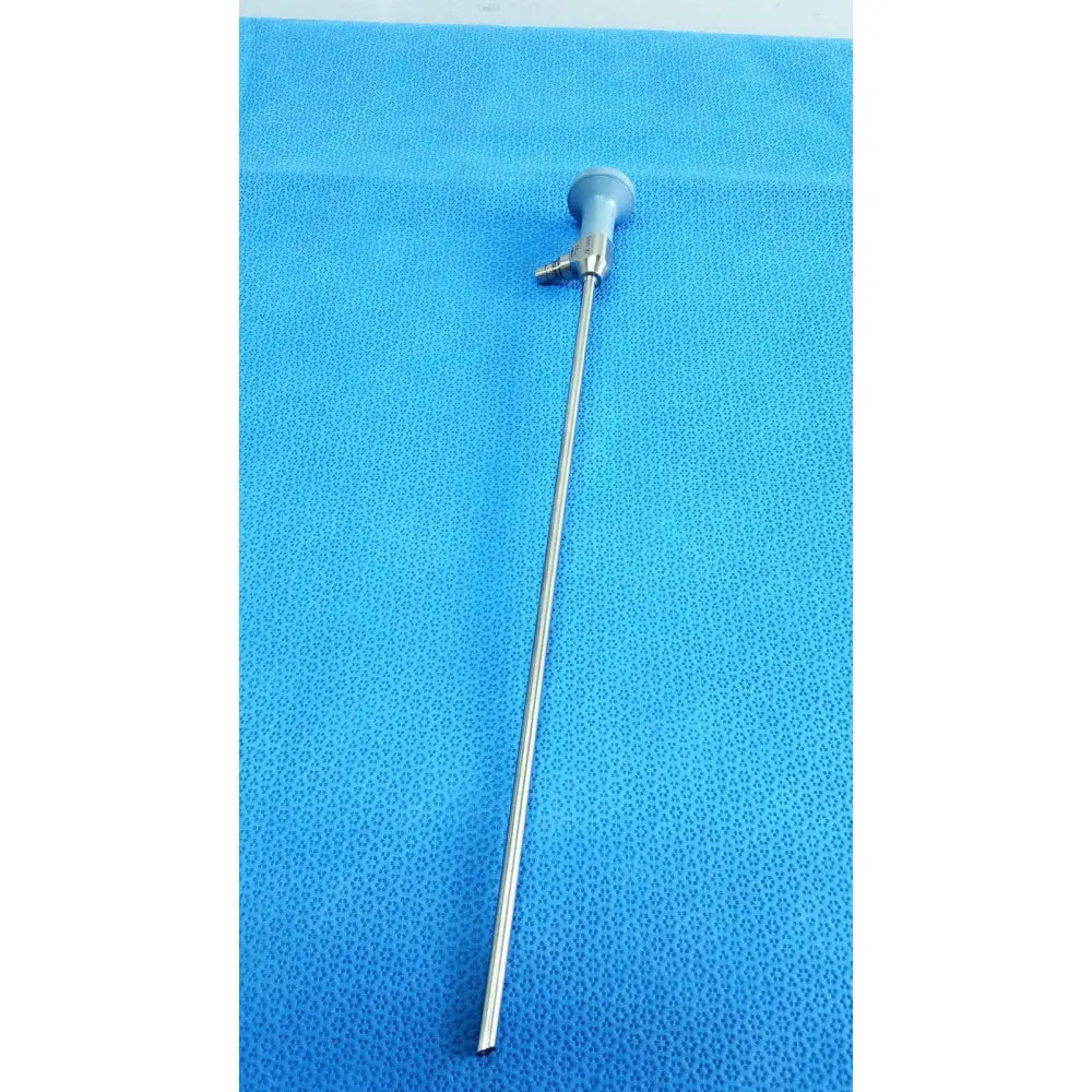Silver surgical ideal eyes 5mm endoscope with gray handle and metallic shaft for autoclavable use by stryker
