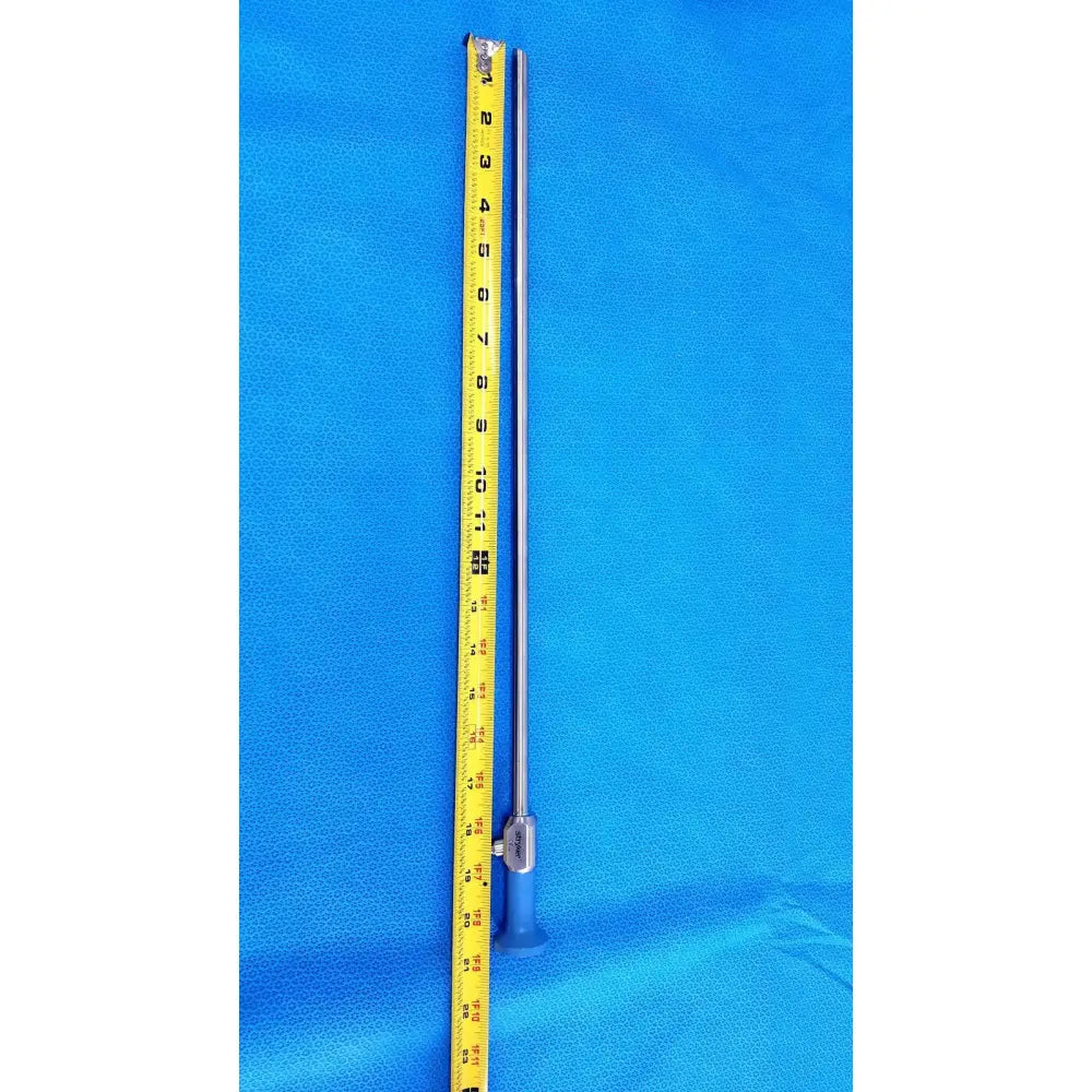 Stryker 502-557-030 autoclavable endoscope with 10mm 30° silver shaft and blue handle for reuse medical procedures