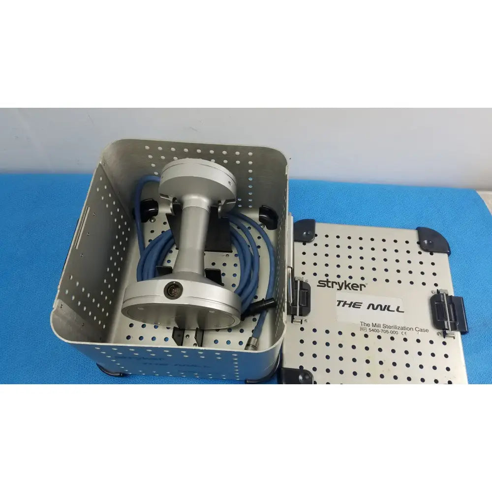 Reuse Medical Stryker 5400-700 Bone With Connecting Cable 5400-705 The Mill Sterilization Case Other Medical & Lab Equipment, second-hand product photo 1