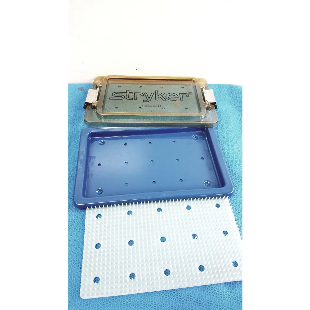 Stryker 8400815005 Monopolar Nitinol Electrode With 0406-650-400 Surgical Sterilization Tray Case - Monopolar Nitinol