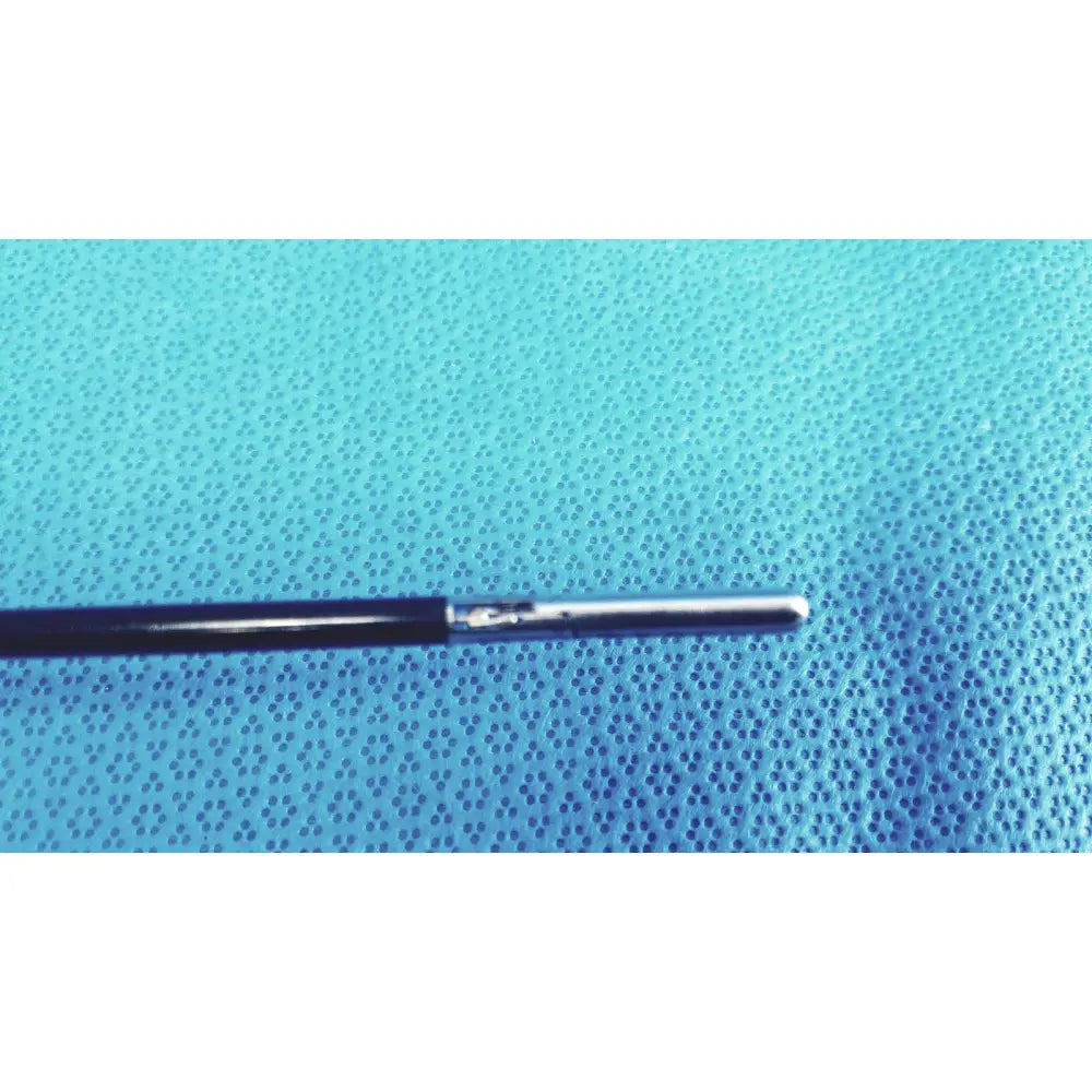 Stryker fenestrrated delicate grasper black and silver medical catheter with smooth tapered tip for precise handling