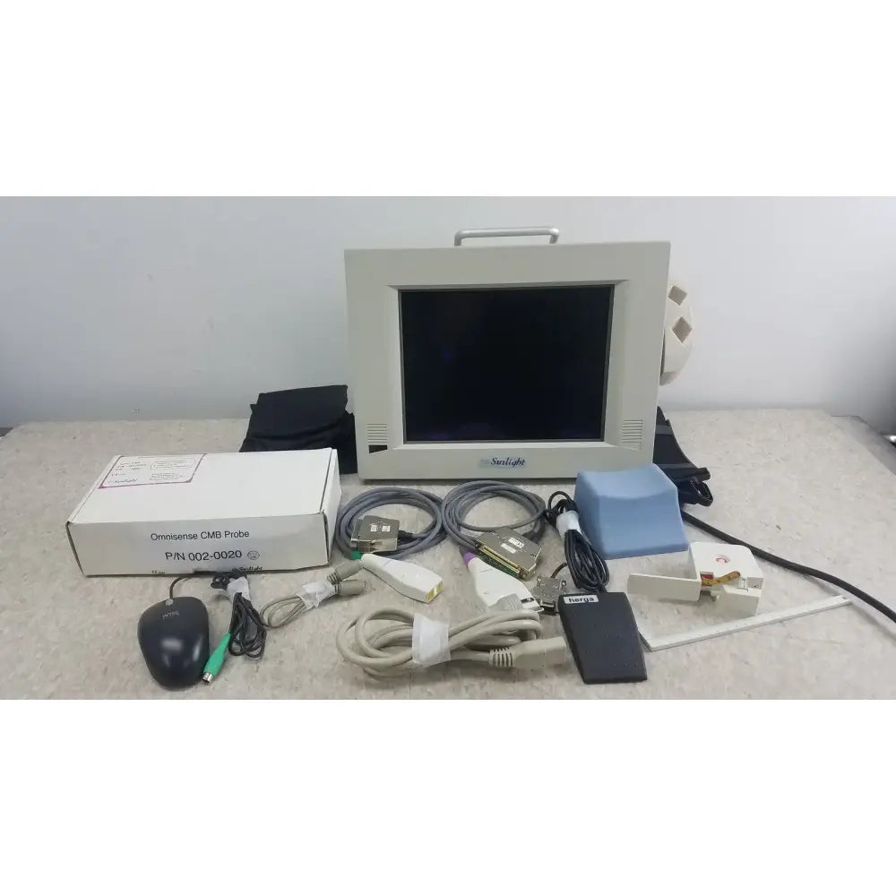 Reuse Medical Sunlight 002-0020 Omnisense CMB Ultrasound Probe Monitor And Accessories Medical Sensors & Ultrasound Probes, second-hand product photo 1