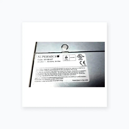 Supermicro Super Micro 5015B-MT Super Server Server, as-is (for parts) product photo 2