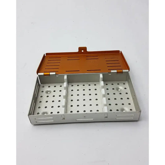 Reuse Medical Synovis Gem Precision Instrument Microtray Organizer Case Sterilization Trays & Cases, second-hand product photo 1
