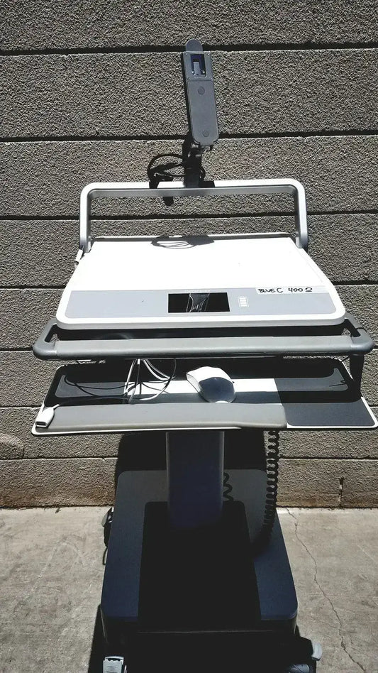 T7 Powered Technology Cart Mobile Medical Workstation with Power Supply Mobile Medical Workstation, second-hand product photo 2