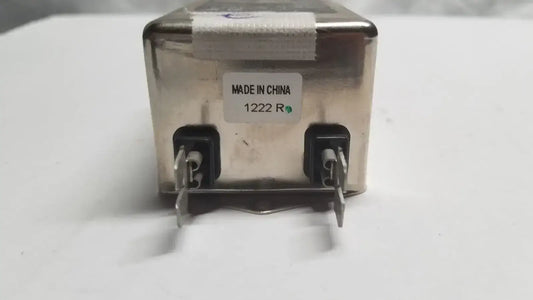TE CONNECTIVITY 10EHT1 F7667 10 A 120 250 Volt EMI Filter 10 AMP EMI Filter, second-hand product photo 2