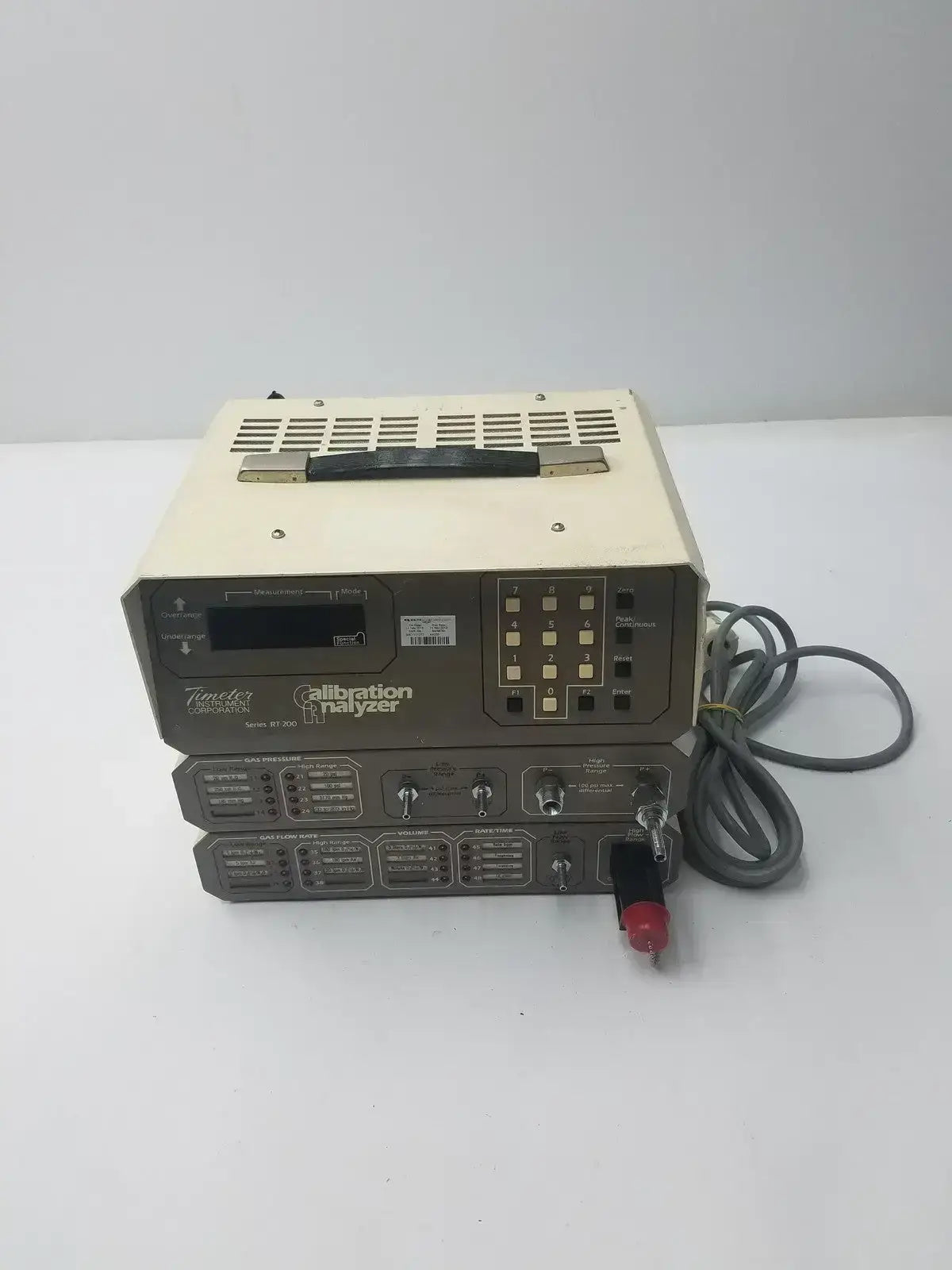 Timeter Instrument Corporation Timeter Instrument RT-200 Calibration Analyzer Control Module Calibration Analyzer Control Module, as-is (for parts) product photo 8