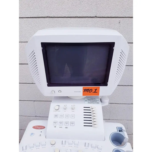 Reuse Medical Toshiba Nemio 10 Ultrasound Machine, Missing Parts, AS-IS Ultrasound Machines, as-is (for parts) product photo 1