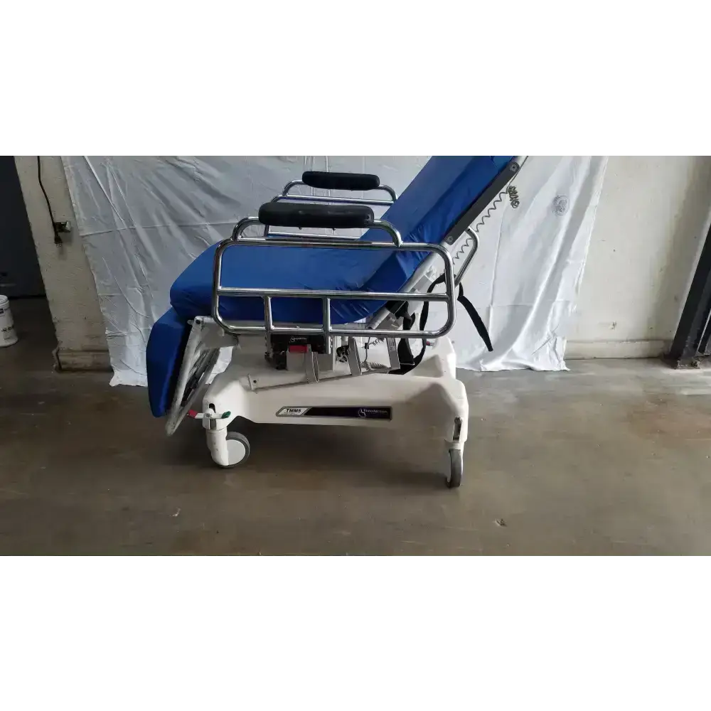 Reuse Medical Equipment TransMotion Medical TMM5 Mobile Surgical Stretcher Chair Powered Examination Chairs, second-hand product photo 23