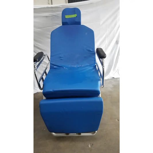 Reuse Medical Equipment TransMotion Medical TMM5 Mobile Surgical Stretcher Chair Powered Examination Chairs, second-hand product photo 2
