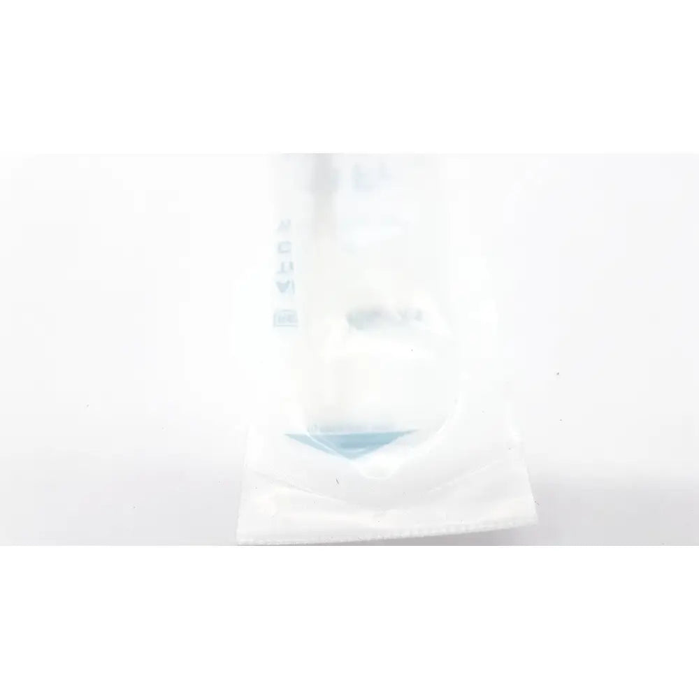 Tri-Flo suction catheter with control port ref T260C sealed in clear plastic packaging containing blue liquid