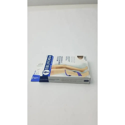 Truform Leg Health Large Medical Compressiion Stockiings, Beige 20-30 Compression Stockings, new product photo 2