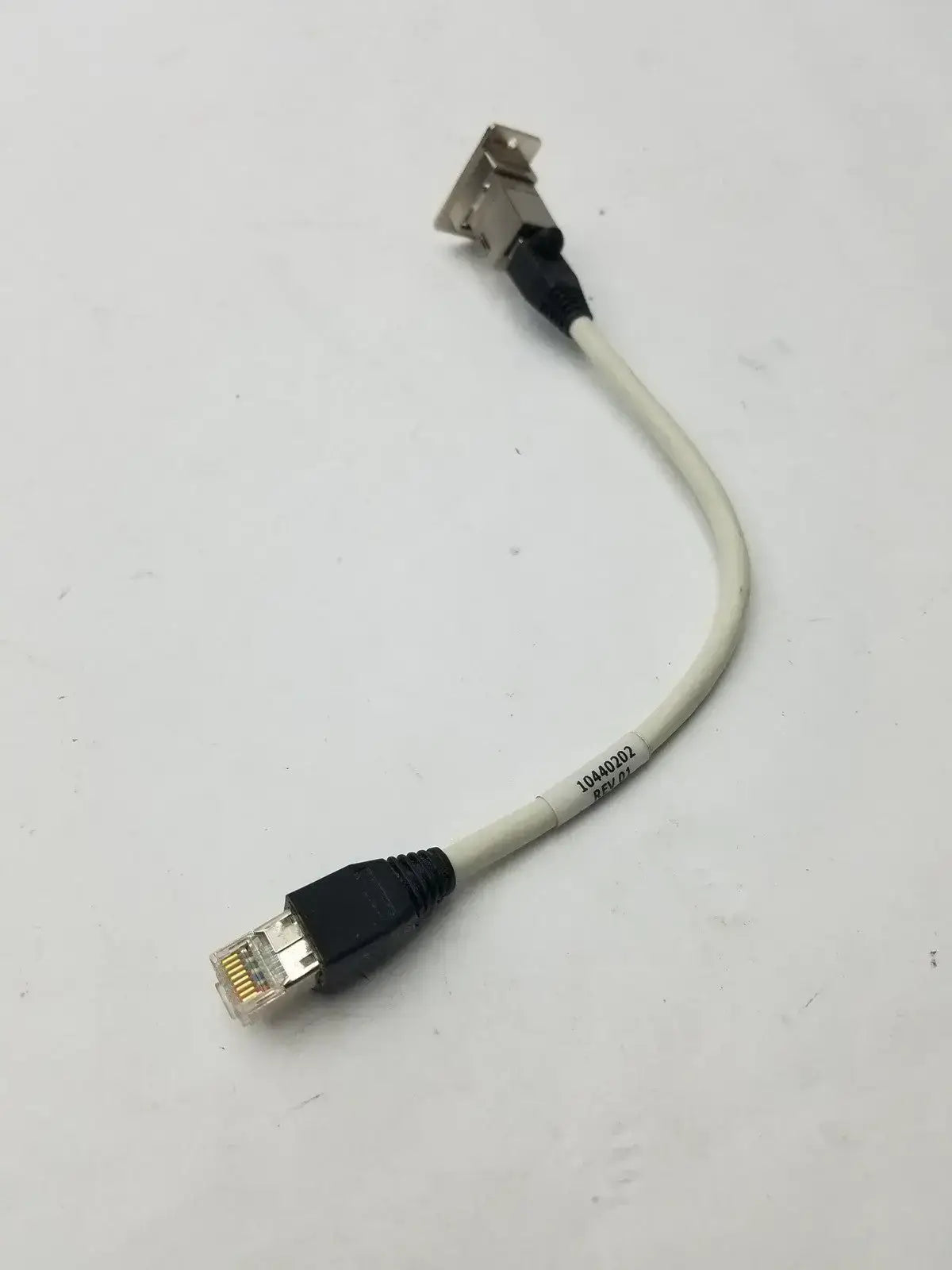 Tuk Panel Mount Keystone Cable with Network Cable 10440202 Rev 01 Ethernet Cable Assembly, second-hand product photo 4
