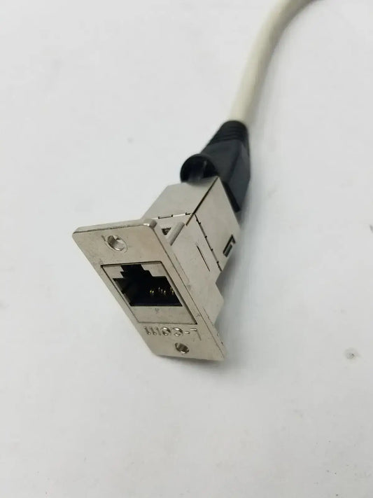 Tuk Panel Mount Keystone Cable with Network Cable 10440202 Rev 01 Ethernet Cable Assembly, second-hand product photo 2