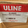 ULINE H-5951 3-Shelf First Aid Cabinet