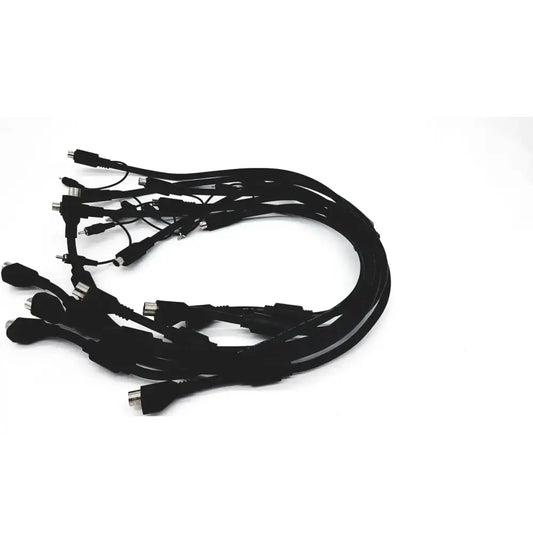 Unbranded Lot of Black Link Cables or Stereo Remote Adapter Cables & Adapters, second-hand product photo 2