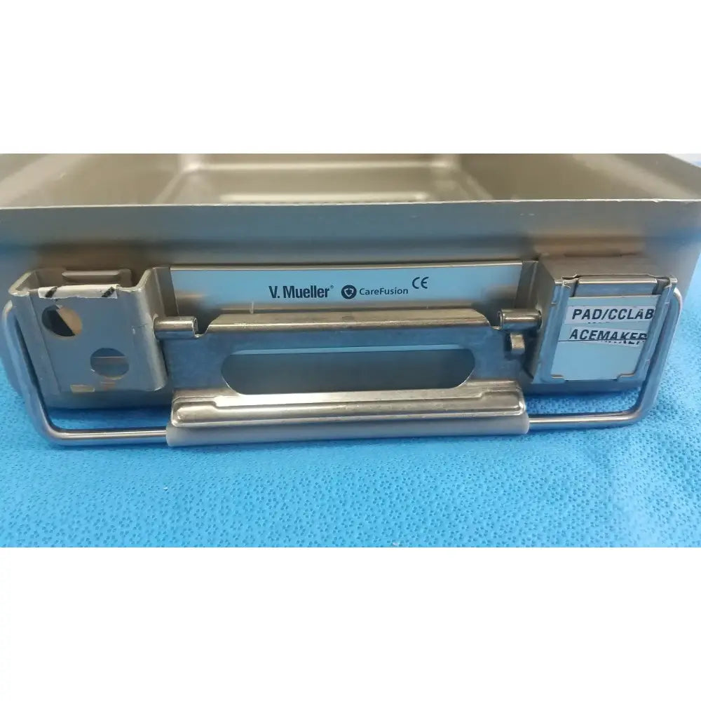 Reuse Medical V. Mueller CareFusion Genesis Sterilization Container Bottom Tray Sterilization Trays & Cases, second-hand product photo 1