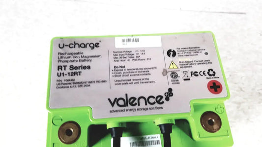 Valence U-Charge RT Series U1-12RT Rechargeable Battery