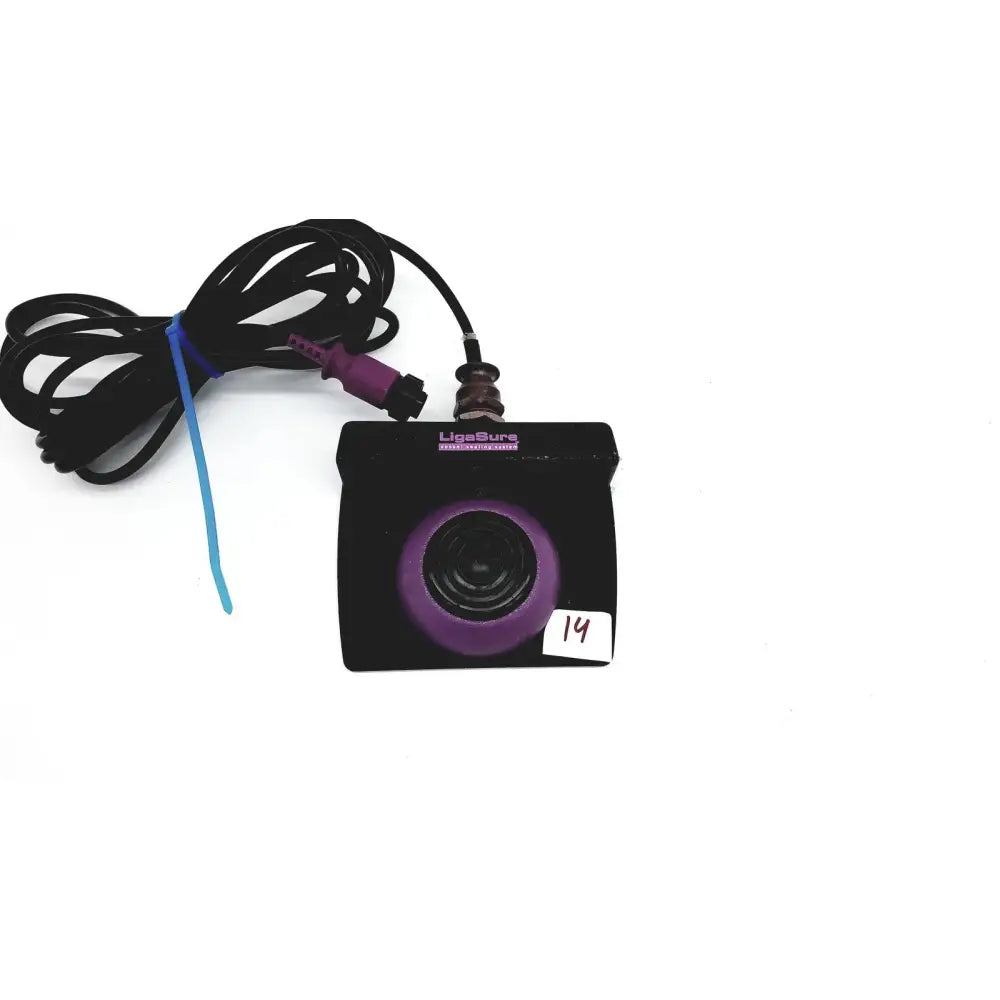 Reuse Medical Valleylab LigaSure LS0300 Purple Single-Pedal Vessel Sealing Footswitch Other Medical & Lab Equipment, second-hand product photo 1