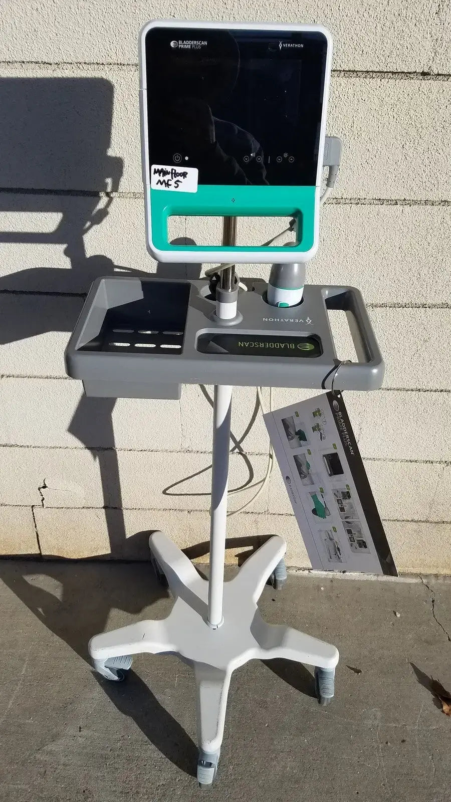 Reuse Medical Verathon 0570-0346 Bladder Scanner Prime Plus With Stand Other Healthcare, Lab & Dental, as-is (for parts) product photo 1