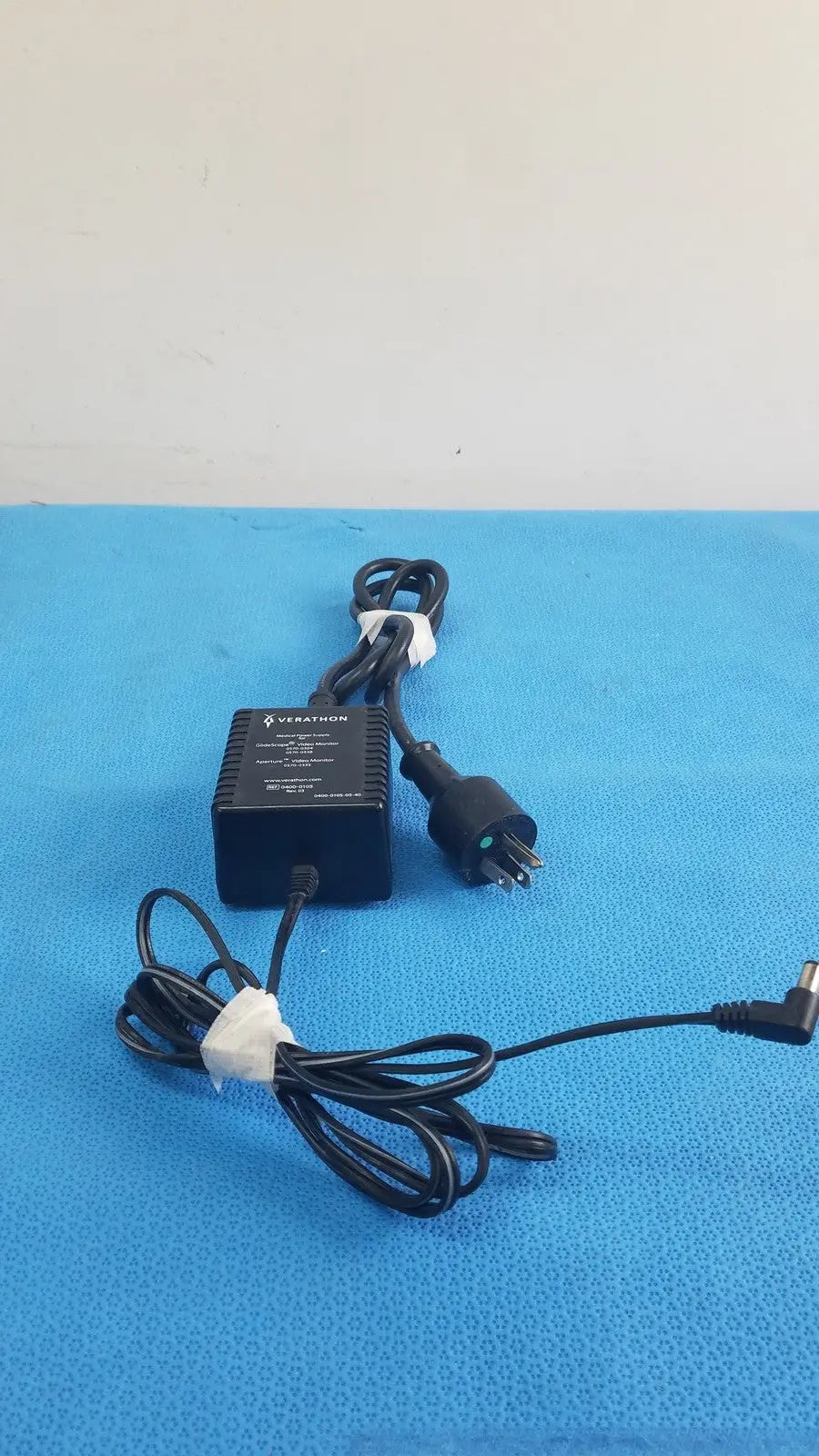Reuse Medical Verathon GlideScope Medical Power Supply 0400-0105 Video Monitor Ultrasonic Cleaners, second-hand product photo 1