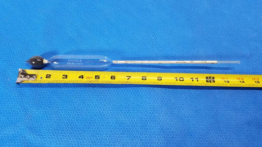 Generic Vintage Brew and Mash Tester Glass Beer Hydrometer 600/60 Specific Gravity Laboratory Hydrometer, second-hand product photo 2