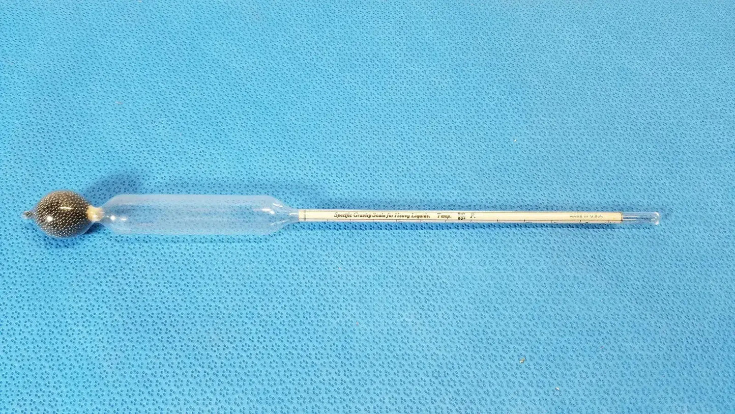 Unbranded Vintage Long Floating Mash & Brew Tester Thermometer German Made Lab Tool Laboratory Thermometer, second-hand product photo 5