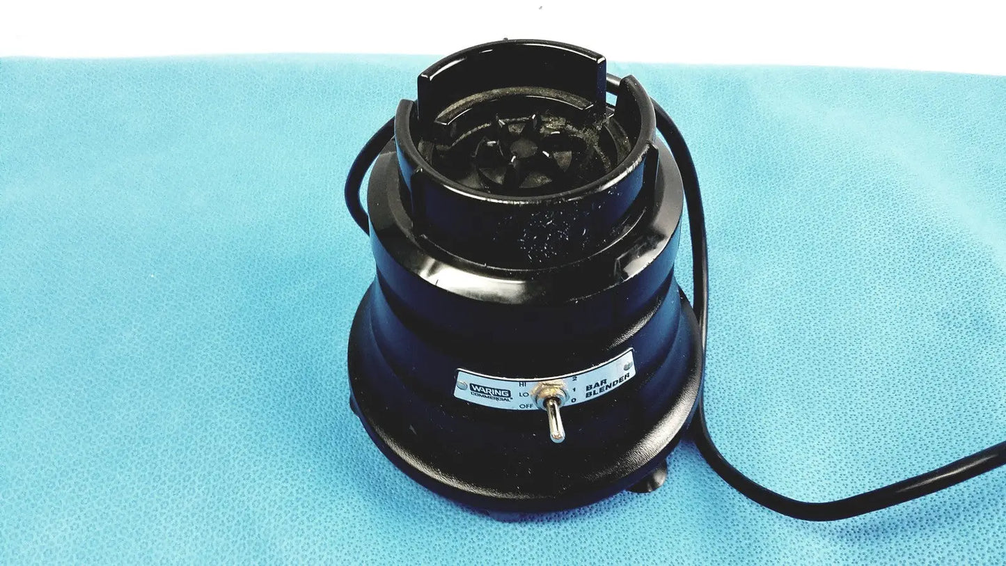 Reuse Medical Waring Commercial BB155S Bar Blender Motor Base 2-Speed Toggle Switch 120V Commercial Blenders, second-hand product photo 1