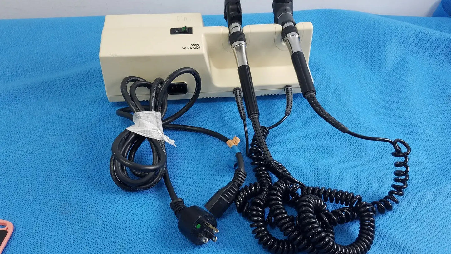Reuse Medical Welch Allyn 767 Series Wall Transformer With Heads Ophthalmoscope & Otoscope Other Medical & Lab Equipment, as-is (for parts) product photo 1