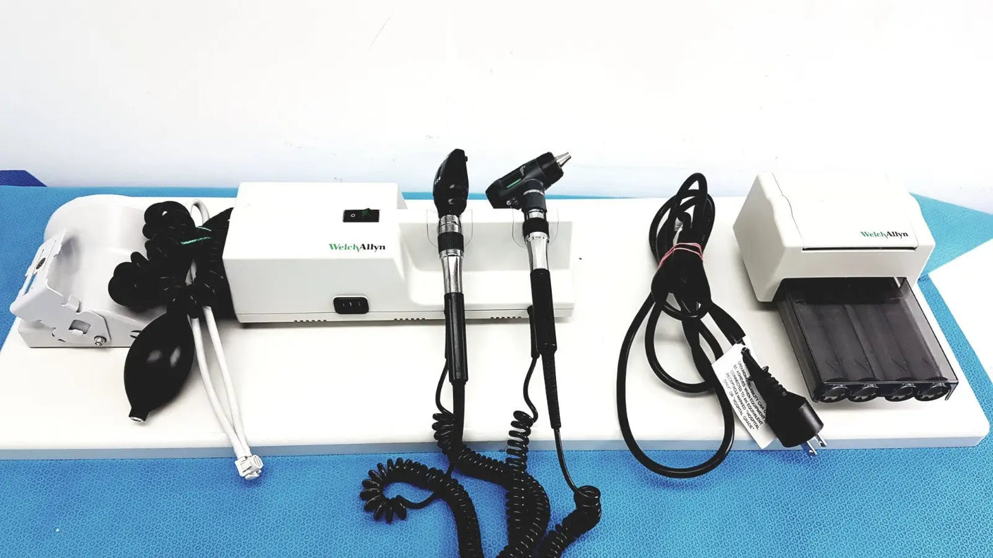 Reuse Medical Welch Allyn 767 Wall Mounted Mains Ophthalmoscope / Otoscope Diagnostic System Otoscopes & Ophthalmoscopes, second-hand product photo 1