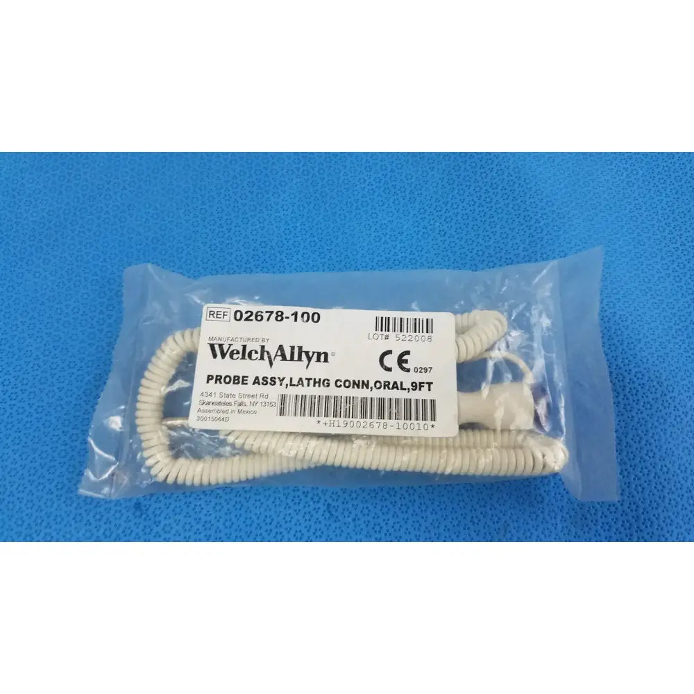 Reuse Medical Welch Allyn 9ft Oral Temperature Probe Other Medical & Lab Equipment, second-hand product photo 1