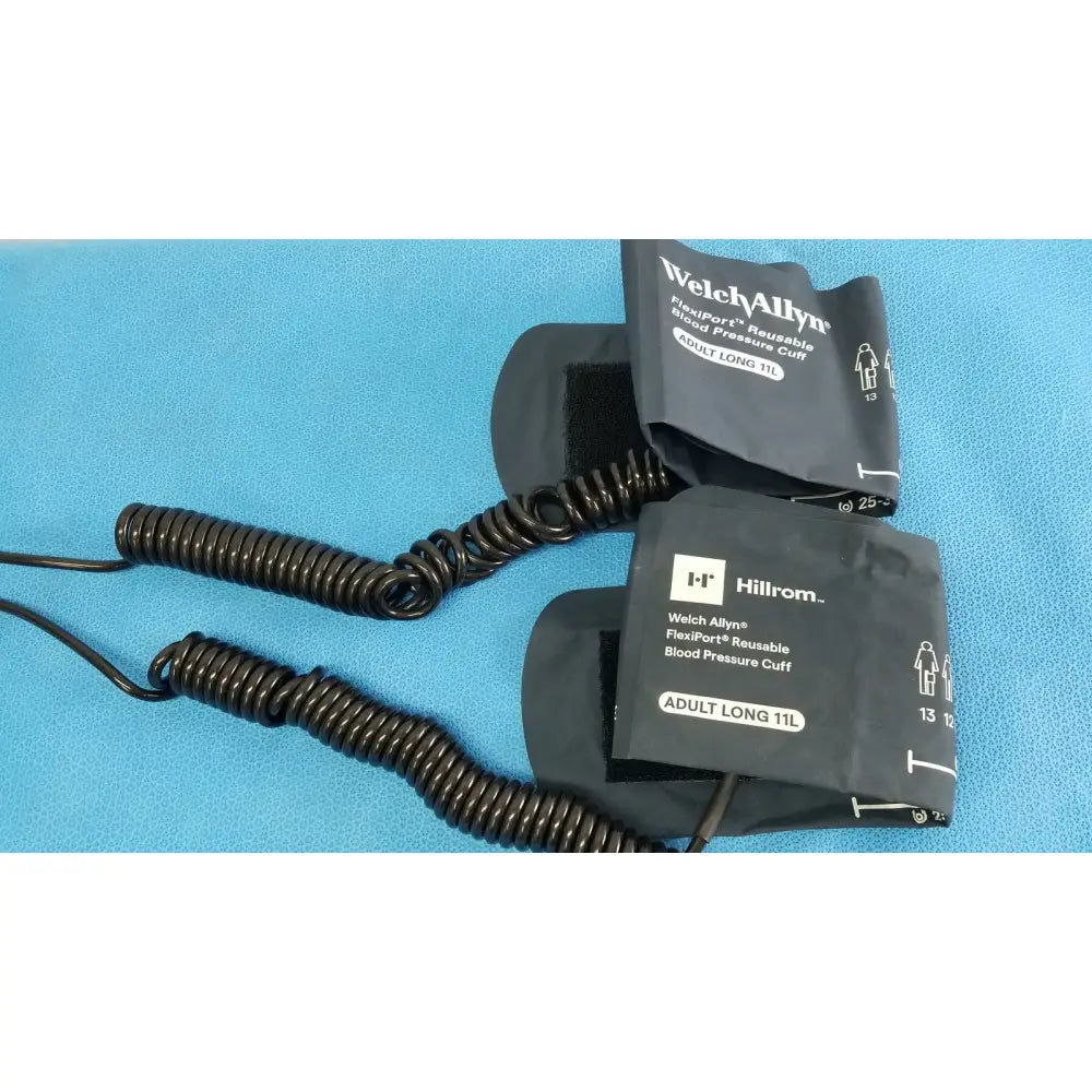 Reuse Medical Welch Allyn FlexiPort Blood Pressure Cuff Adult Long 11L Blood Pressure Cuffs & Hoses, second-hand product photo 1