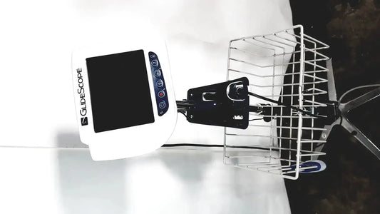 Welch Allyn GlideScope Cobalt AVL Monitor 0570-0304 With Cart and Stand Video Laryngoscope Monitor, second-hand product photo 2