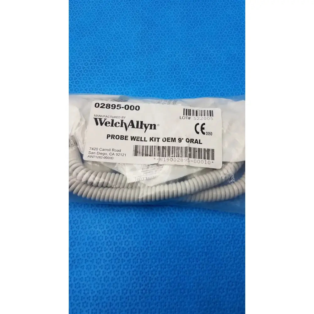 Welch Allyn Oral Temperature Probe – 9 ft Cable – REF 02678-000 Oral Temperature Probe, second-hand product photo 5