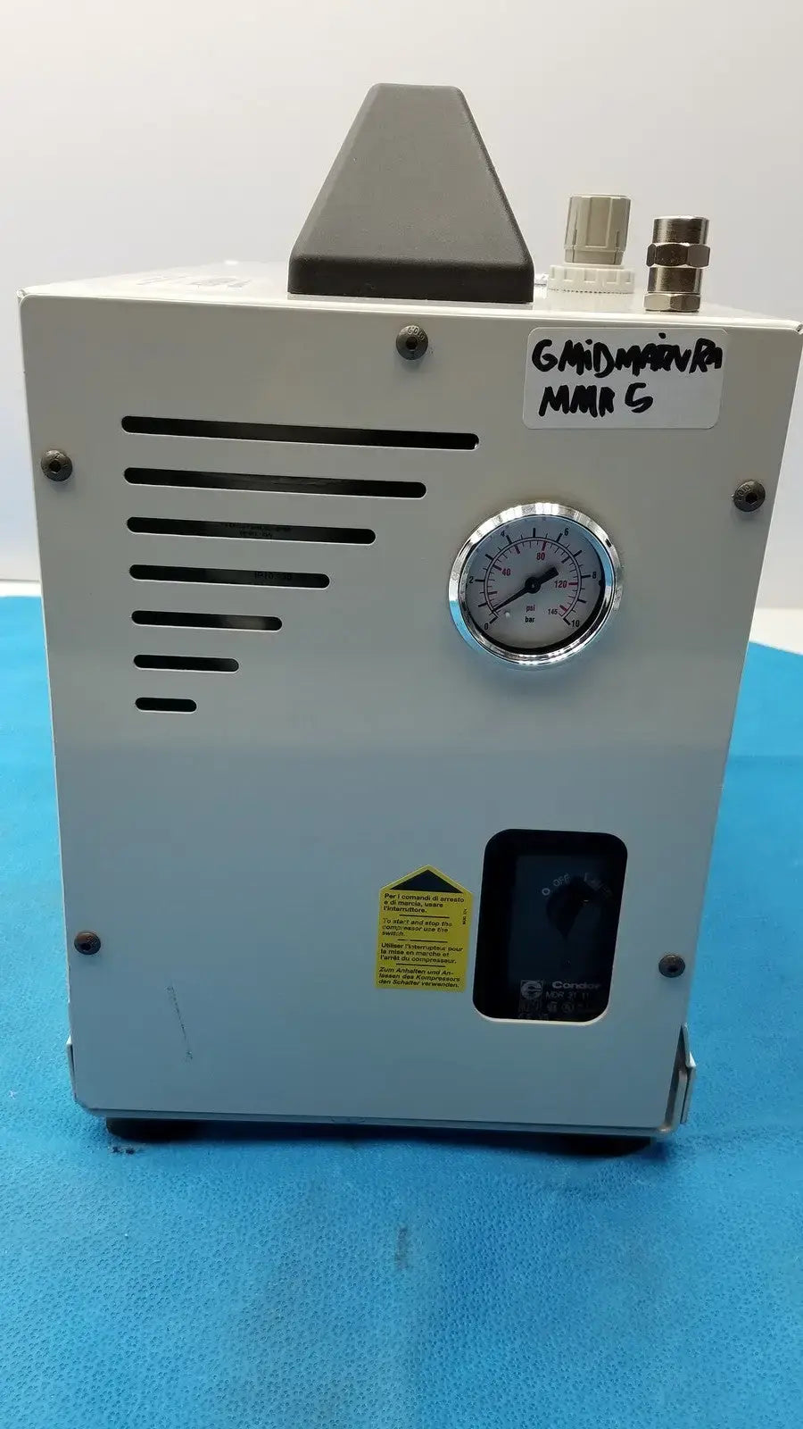 Reuse Medical Werther International PC120/4-C Dental Air Compressor Dental Air Compressors & Vacuum Systems, second-hand product photo 1