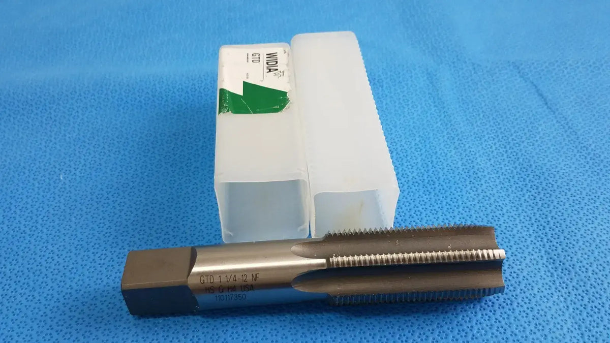 Reuse Medical WIDIA GTD 1-1/4"-12 NF High-Speed Steel Hand Tap Hand Taps, second-hand product photo 1