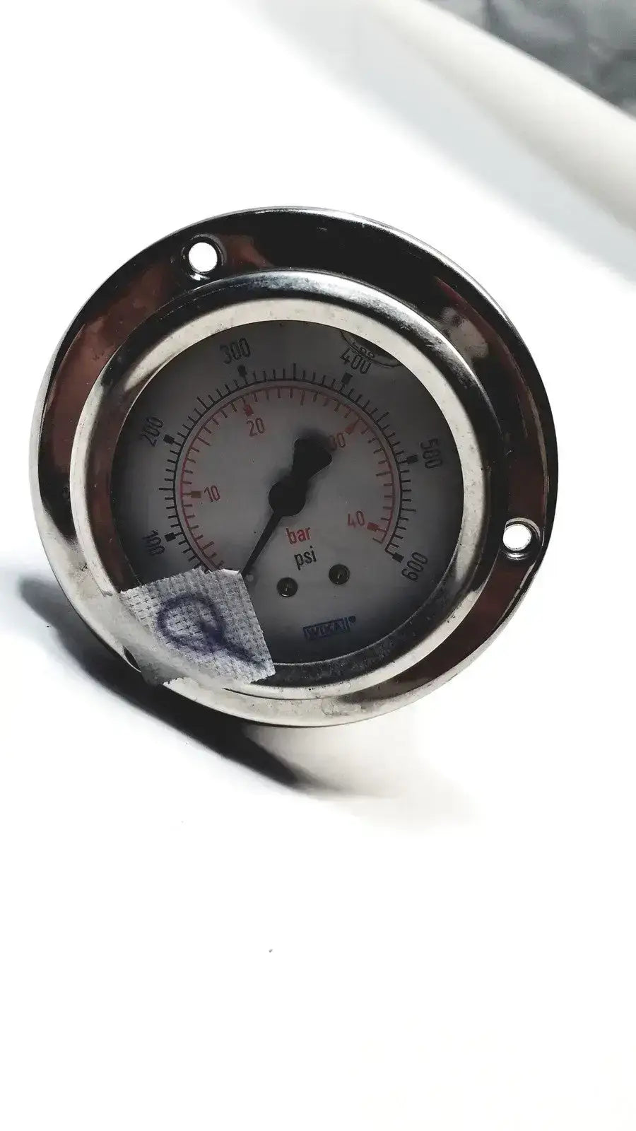 WIKA Pressure Gauge, Bar & Psi Pressure Gauge, second-hand product photo 6