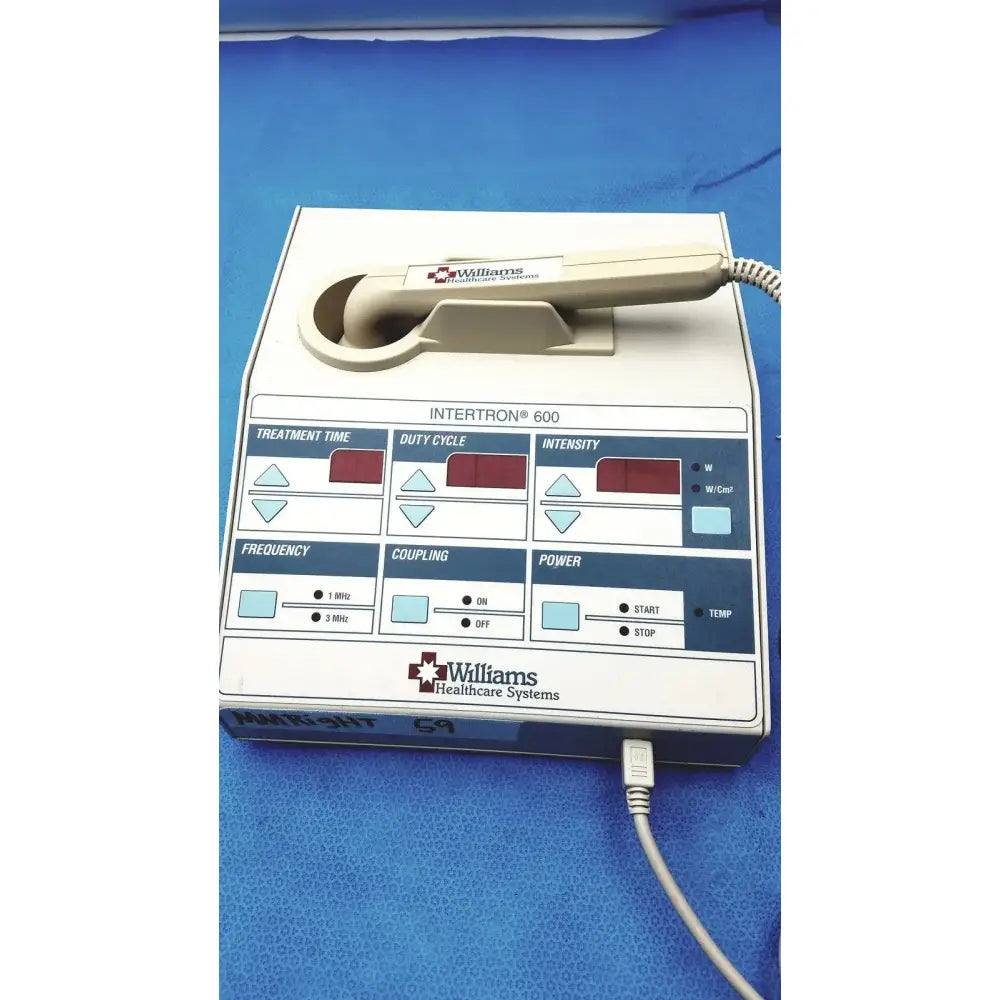 Reuse Medical Williams Intertron 600 Physiotherapy Machine Other Medical & Lab Equipment, second-hand product photo 1