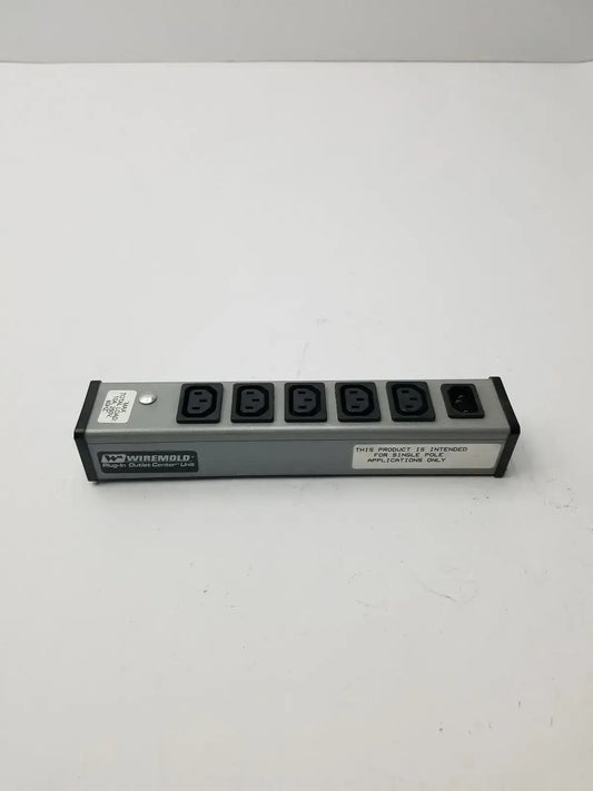 Wiremold Plug In Outlet Center IEC5 50/60 Hz 10A 250V Power Distribution Unit, second-hand product photo 2