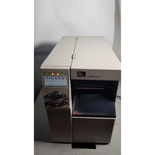 Reuse Medical Zebra 105SL PLUS USB Ethernet Thermal/Transfer Label Printer Printers, second-hand product photo 1