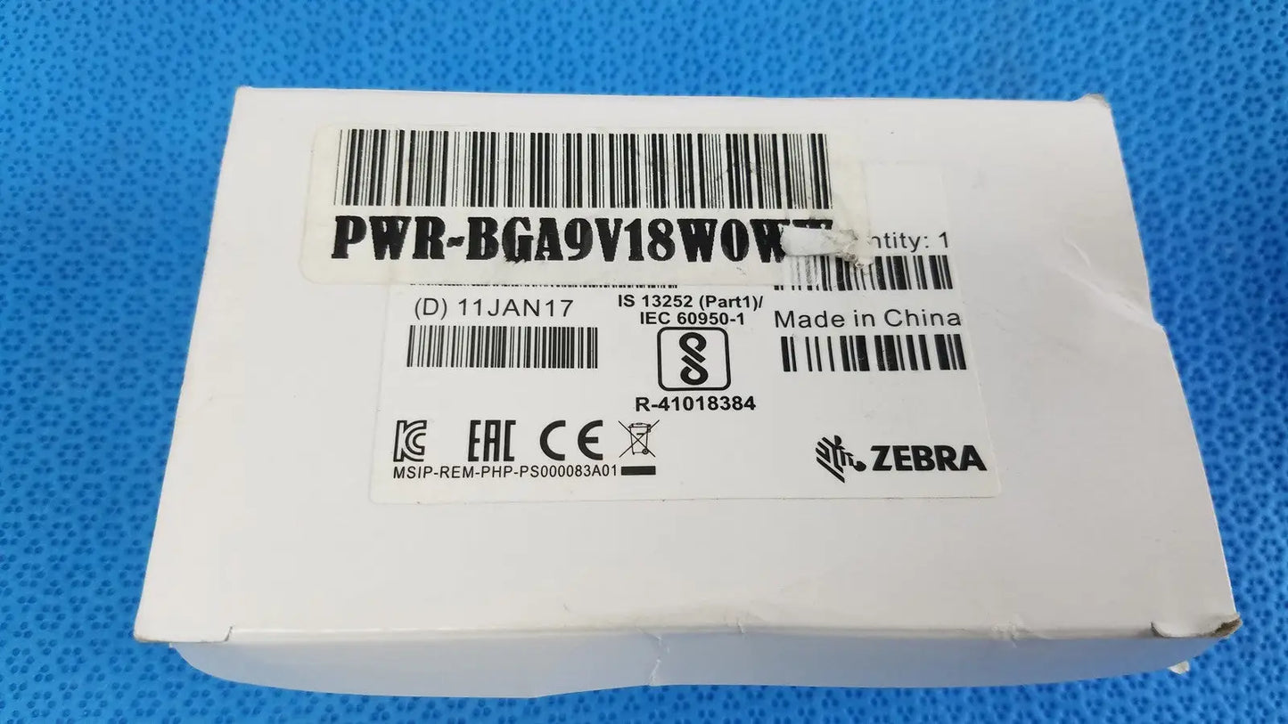 Reuse Medical Zebra PWR-BGA9V18WOWW AC Power Supply Model PS000083A01 Other Medical & Lab Equipment, second-hand product photo 1