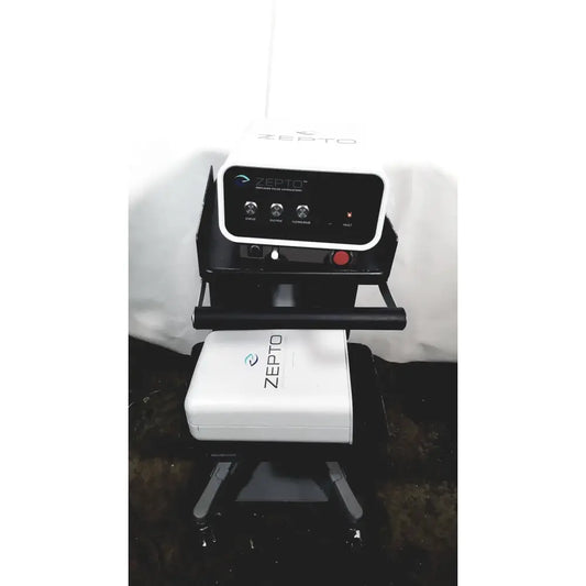 Reuse Medical Zepto Precision Pulse Capsulotomy & Zepto Power Console 12684 With Stand Other Medical & Lab Equipment, second-hand product photo 1
