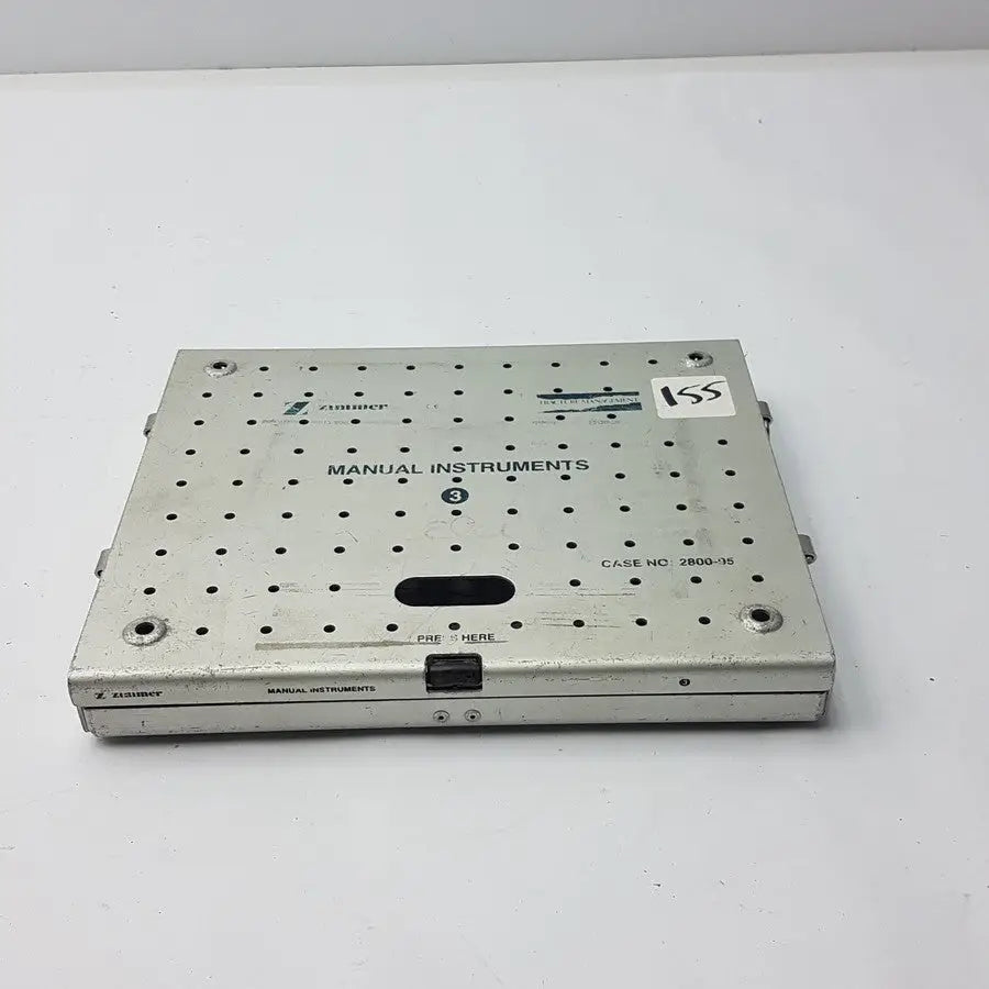 Reuse Medical Zimmer 2800-95 Fracture Management Manual Instruments Sterilization Case Sterilization Trays & Cases, second-hand product photo 1