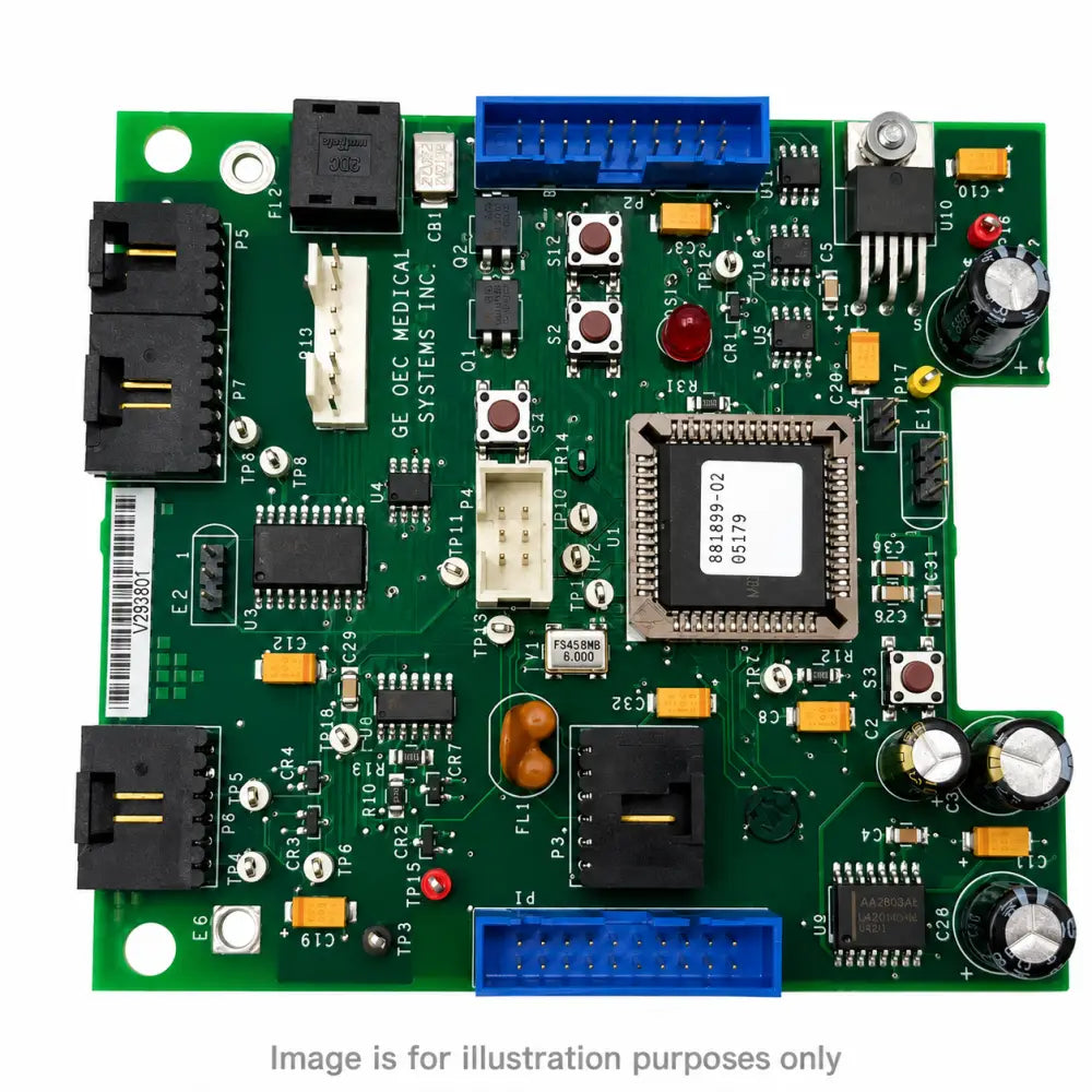 00-881896-02 Control Panel Encoder Board for a GE 9800 C-Arm System - Control Panel Encoder Board