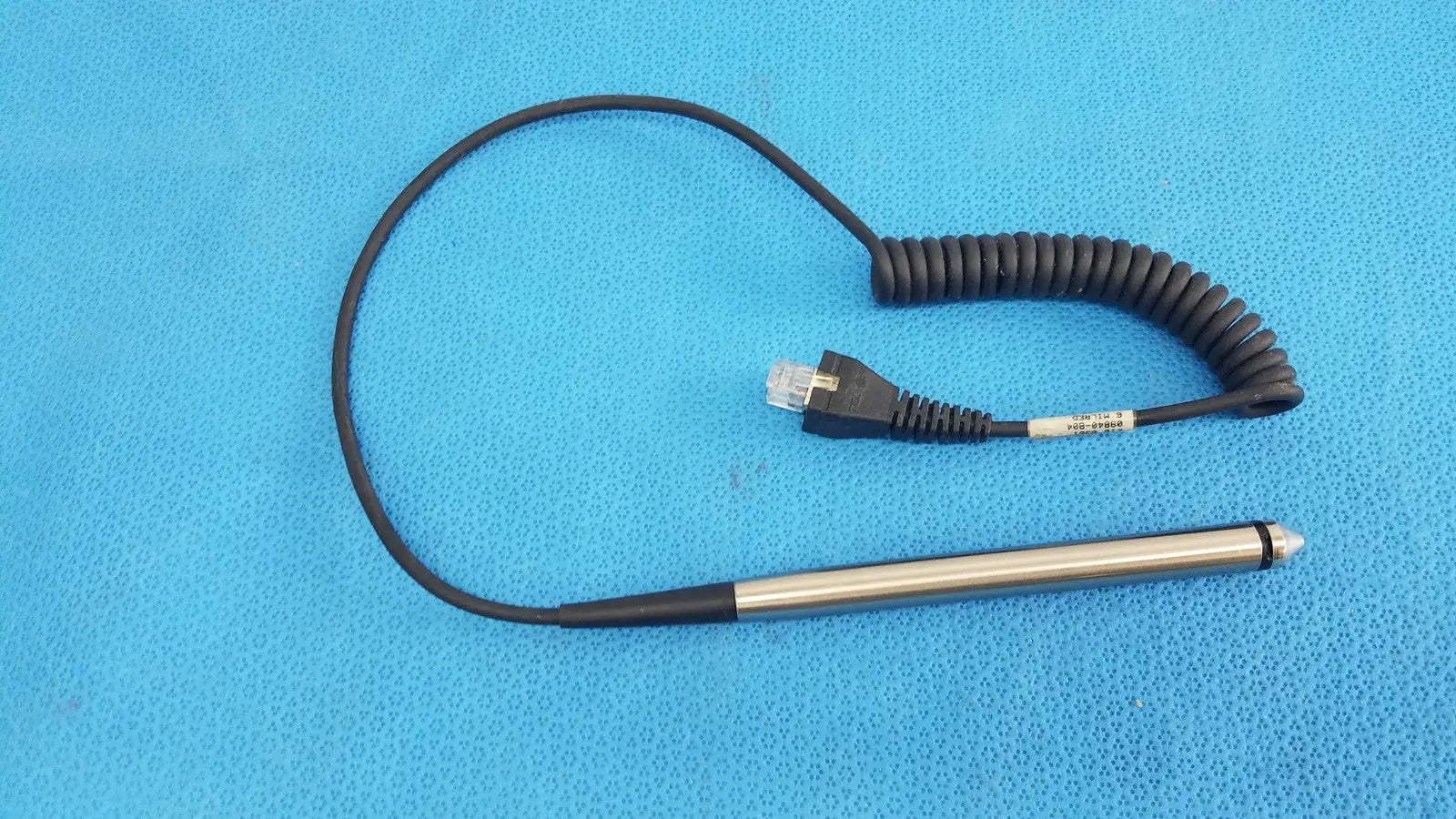 Reuse Medical 09840-804 Barcode Scanner Pen / Wand with Cable & RJ Connector Other Medical & Lab Equipment, second-hand product photo 1