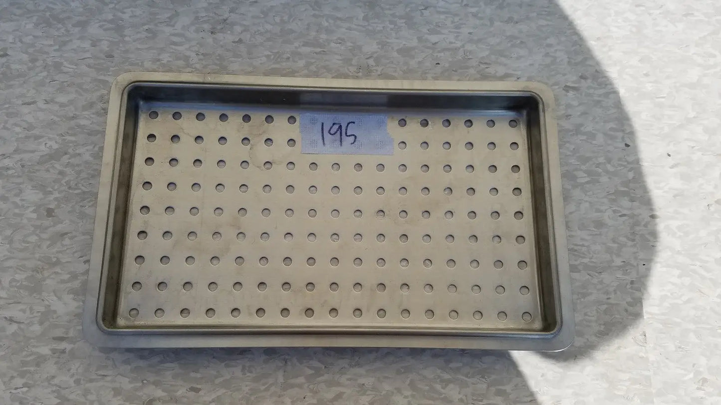 Reuse Medical 1 Layer of Tray for Instrument Sterilization Case Sterilization Trays & Cases, second-hand product photo 1
