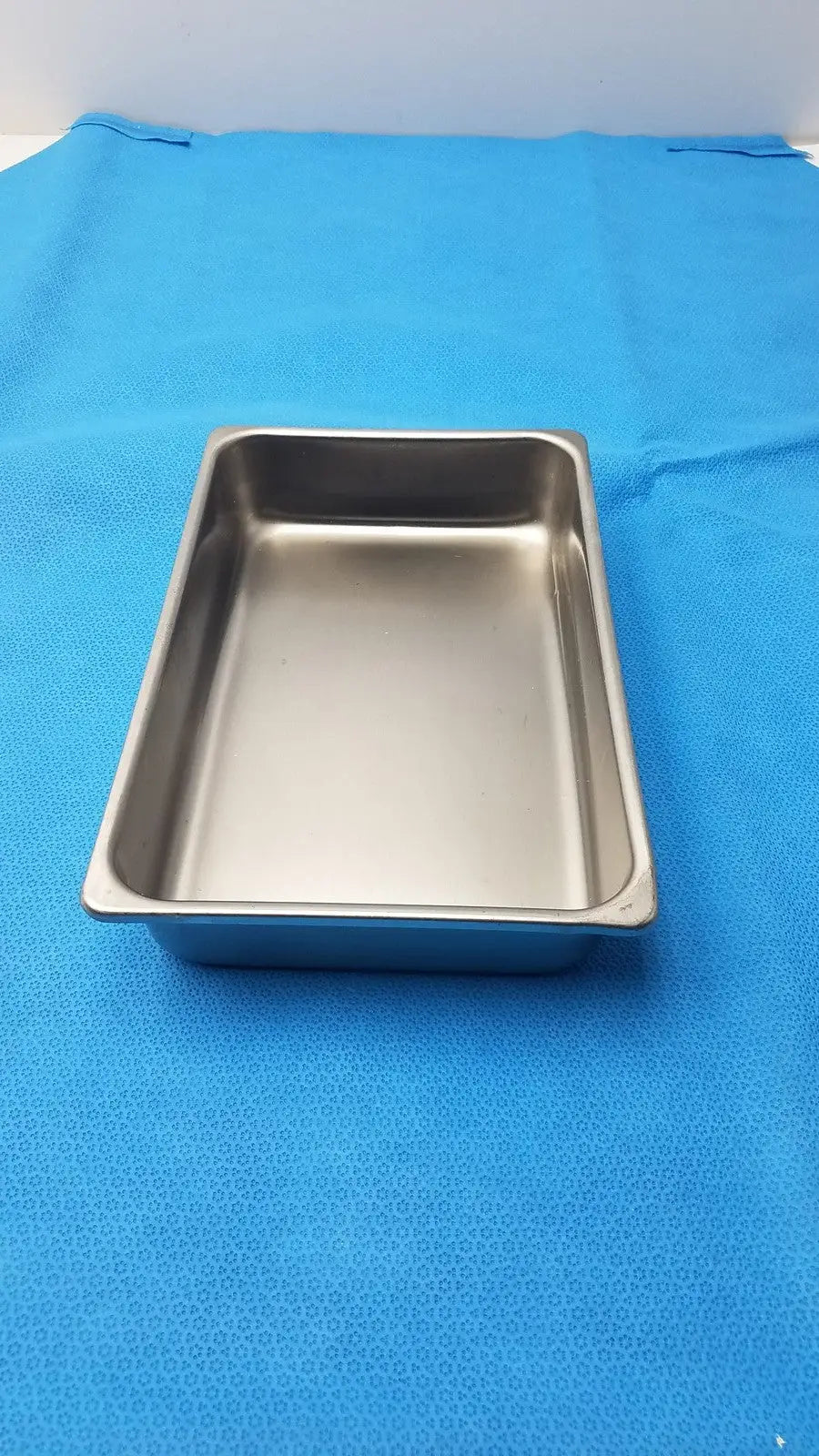 Unbranded 10" Stainless Steel Foodservice Pan – 2.5" Deep Steam Table Insert, Used Steam Table Pan, second-hand product photo 5